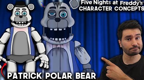 What Needs To Be In Fnaf Patrick The Polar Bear Five Nights At Freddy S Character Concepts