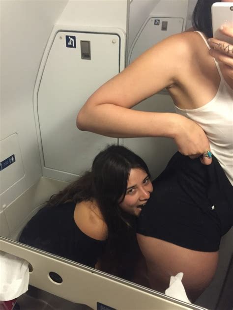 Airplane Bathrooms Porn Pic
