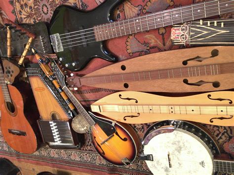 Acoustic Guitar Auto Harp Tribal Stringed Instruments Banjolele