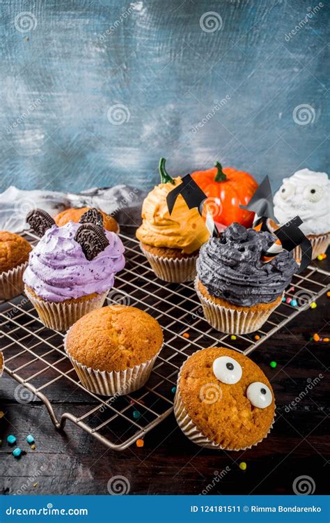 Funny Children S Treats For Halloween Stock Image Image Of Cooked
