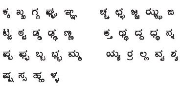 Открыть страницу «learn kannada language» на facebook. Kannada language 49 phonemic letters. | Download Scientific Diagram