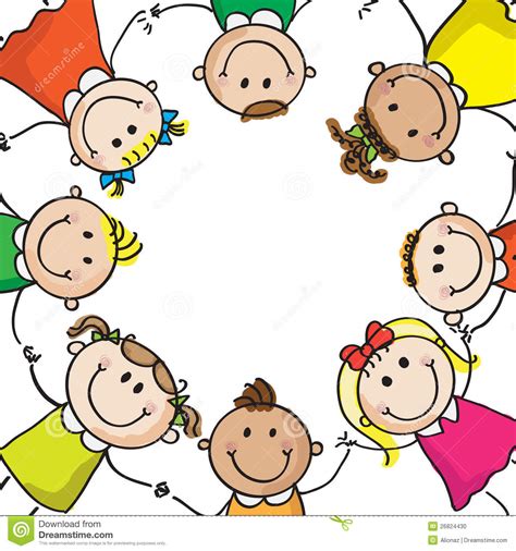 Friends Holding Hands In A Circle Clipart Panda Free
