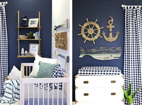 Lukes Navy Nautical Nursery Nautical Baby Room Baby Boy Room