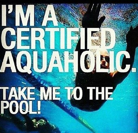 Are You A Certified Aquaholic Build Your Own Pool Ask Us How