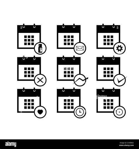 Calendar Icons For Web Design Calendar Symbol Flat Calendar Graphic