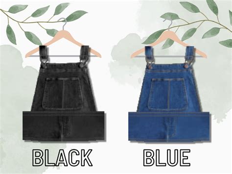 Denim Overalls Roblox Clothing Template Digital Download Etsy