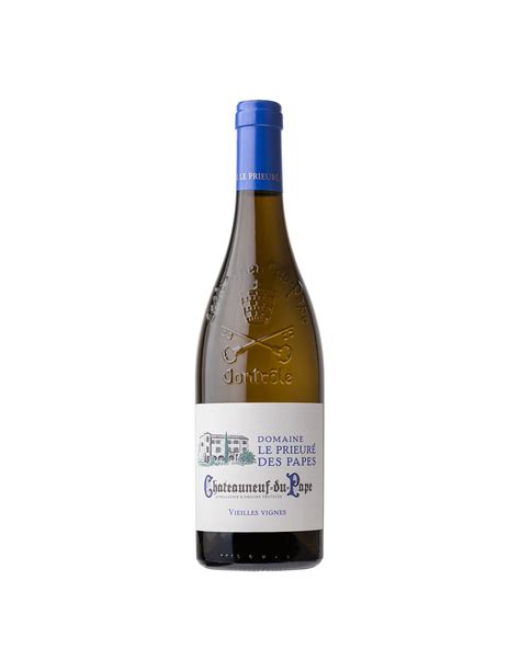 Châteauneuf Du Pape Le Prieuré Des Papes V Vignes Blanc 2020 75 Cl