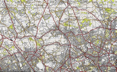 Historic Ordnance Survey Map Of Barnet 1946 Francis Frith