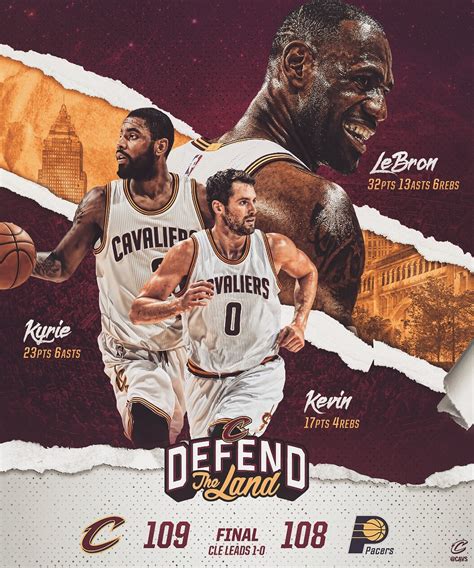 2017 Cleveland Cavaliers Playoff Graphics On Behance