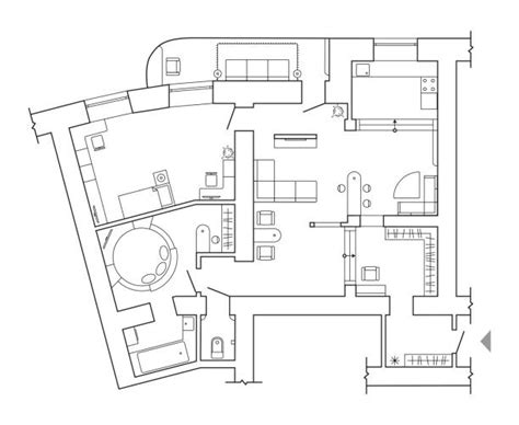 Royalty Free Floor Plan Clip Art Vector Images