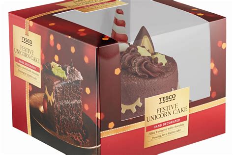Tesco Is Doing A Festive Unicorn Cake For Christmas And It Looks Amazing