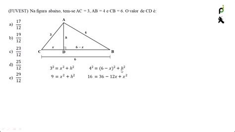 Prova Visual Do Teorema De Pitagoras Youtube Otosection