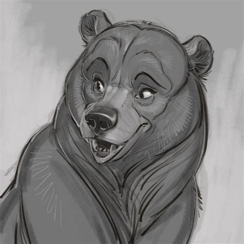 Aaron Blaise Animal Drawings Bear Art