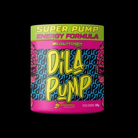 Adaptogen Dila Pump Energy Formula 318g Pré Treino Pré Treino