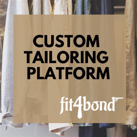 Fit4bond A Best Software For Custom Tailoring Business Custom
