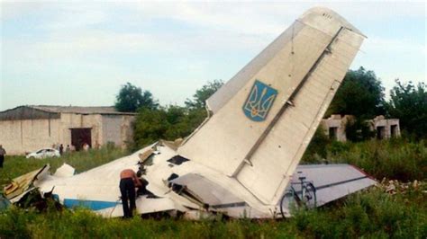Ukraine Military Plane Shot Down As Fighting Rages Bbc News