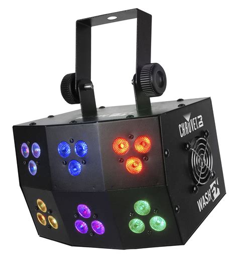 Automated and sound activated triggers combine with a variety of presets and display settings to make cover the stage and crowd in rgbw color with the intimidator wash zoom 450 irc. Chauvet Wash FX DJ Lighting Pixel Mapping 6 Zone LED Color ...