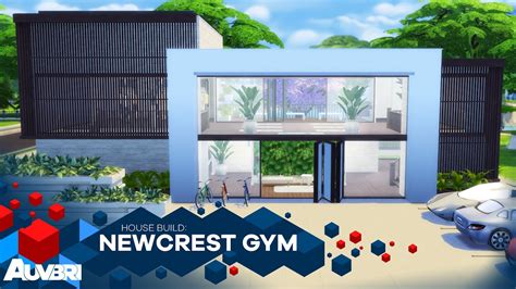 Newcrest Gym The Sims 4 Build Newcrest Hd With Cc Youtube