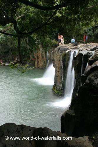 Kipu Falls Is A Tiny But Very Popular Waterfall That Is Known More As A