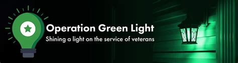 Supporting Our Vets With Operation Green Light