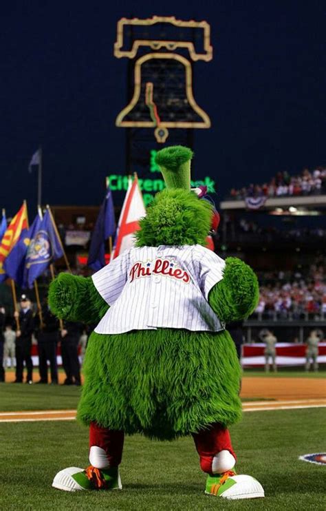 Phillies Fanatic Mascot At The Games Phillies Room Pinterest