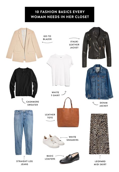 10 fashion basics every woman needs the everygirl fall outfits for work basic outfits casual