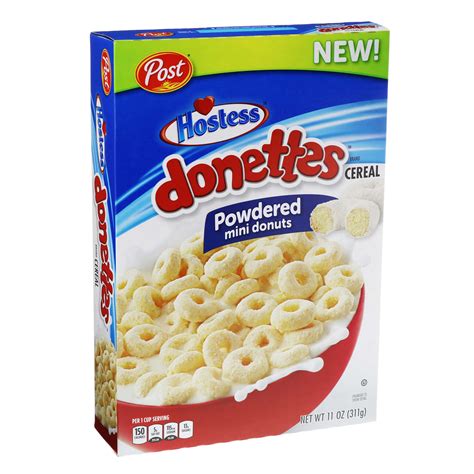 Post Hostess Donettes Powdered Mini Donut Cereal Shop Cereal At H E B
