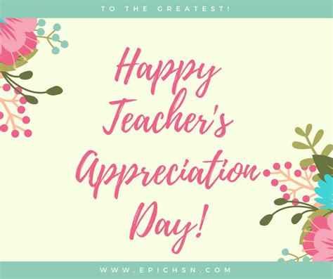 Happy Teacher Appreciation Dayempowering Parent Led Individualized