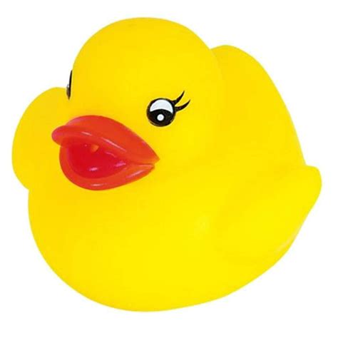 Novelty Place Float And Squeak Rubber Duck Ducky Baby Bath Toy For Kids