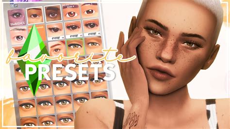 Sims Presets Face Eye Body Presets Latest Vrogue