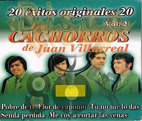 Sɐɹǝdnɹƃ SǝuoıɔɔǝΙoɔ Los Cachorros De Juan Villarreal 20 Exitos Originales