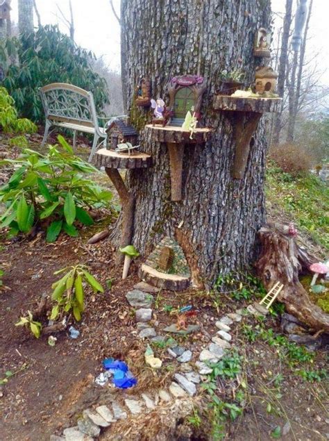 30 Perfect Fairy Garden Ideas To Inspire Your Mini Garden Fairy Tree