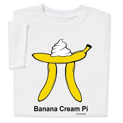 Here are 12 pi day ideas which include free printables, recipes. Wear sweet Banana Cream Pi T-shirt