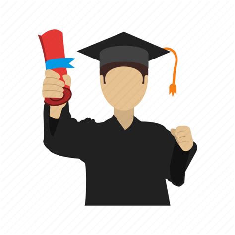Degree Education Graduates Graduation Students University Icon