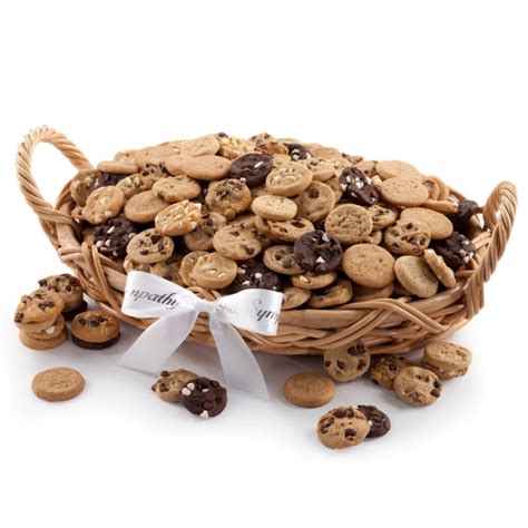 Includes assorted brownies, crumb cakes rugelah, and muffins. Mrs. Fields Nibblers® Sympathy Basket - Sympathy Sweet Baskets