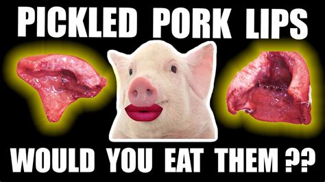 Would You Eat Pickled Pig Lips Southern Bar Food Youtube
