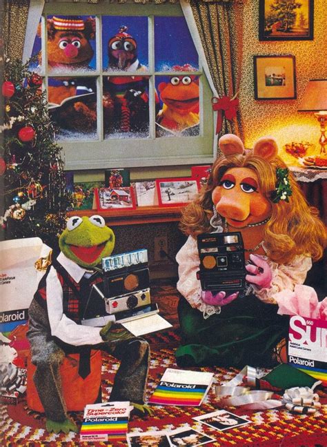 1981 The Muppets For Polaroid Muppets Vintage Christmas The Muppet