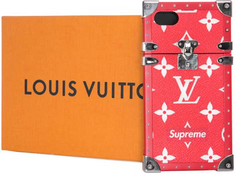 Shop authentic louis vuitton phone cases at up to 90% off. Louis Vuitton x Supreme LV Supreme Trunk Phone Case ...