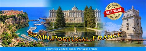 Portugal will stay in munich to face france, while germany travel to budapest to take on hungary. TQ Travel Solutions, Spain Portugal France Europe Tour ...