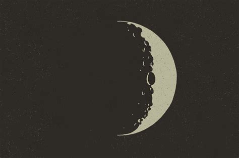 Crescent Moon Illustration Ubicaciondepersonascdmxgobmx