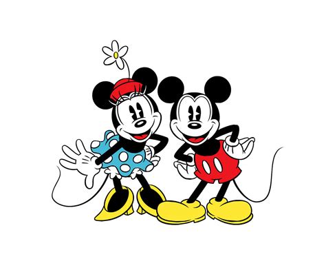 Mickey And Minnie Mouse Clipart