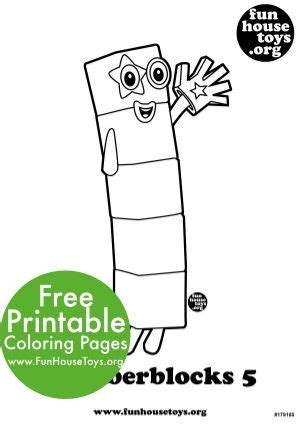 Coloring of number blocks free math worksheets. Fun Numberblocks Coloring Pages | Coloring pages, Free ...