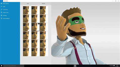 Xbox Avatars App Overview On Windows 10 August 2015 Youtube
