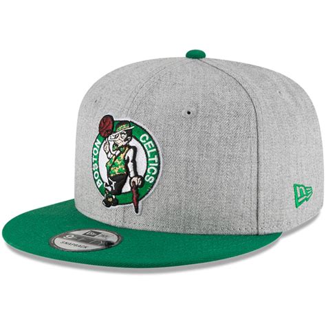 New Era Boston Celtics Heathered Graykelly Green 2 Tone 9fifty