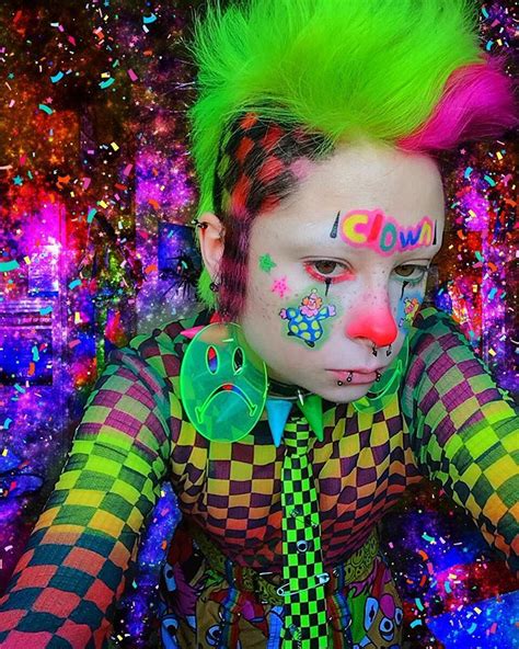Ready 4 Preskool🌈🖍 Ootd Outfit Rainbow Tiedye Kidcore Clowncore