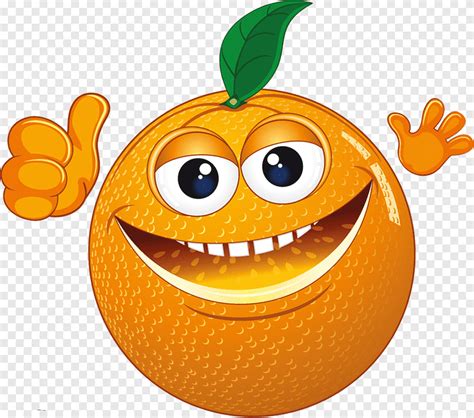 Orange Fruit Orange Pumpkin Smile Smiling Oranges Food Smiley Png