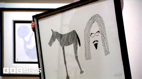 Billy Connolly Artwork Going On Show Bbc News