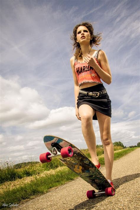 Pin On Girls And Longboards Skateboards