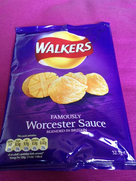 Worcester Sauce Crisps Walkers Savory Snacks Snack Recipes Mean