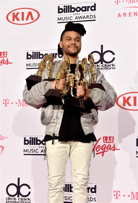 The weeknd racked up seven trophies. 2016 Billboard Music Awards Winners List | HWING